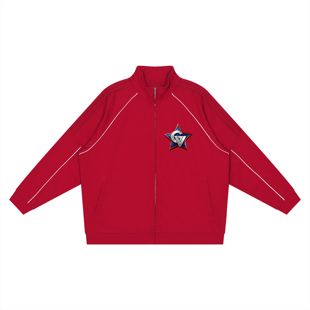 GVLL 12U Unisex Allstars Reflection Striped Raglan Sleeve  Jacket