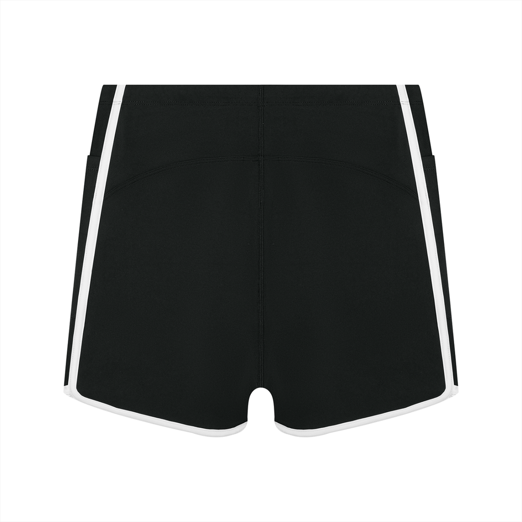 GVLL Women's High Rise Color Block Yoga Shorts