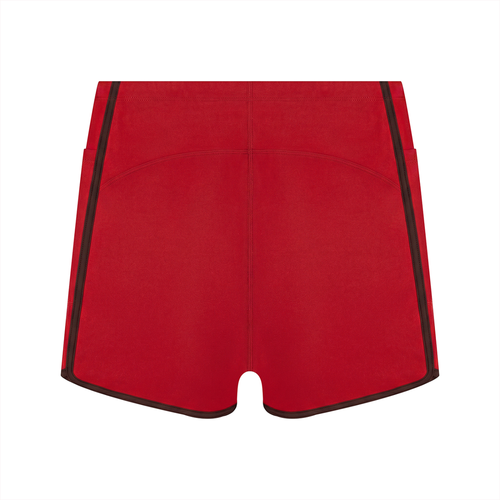 GVLL Women's High Rise Color Block Yoga Shorts
