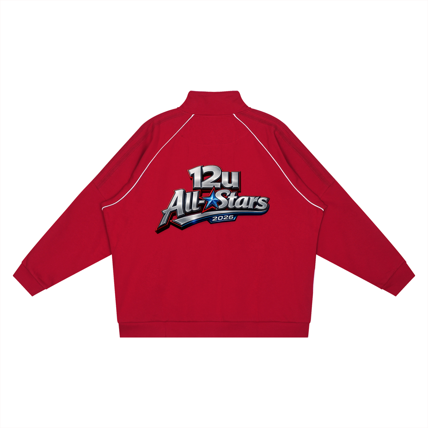 GVLL 12U Unisex Allstars Reflection Striped Raglan Sleeve  Jacket