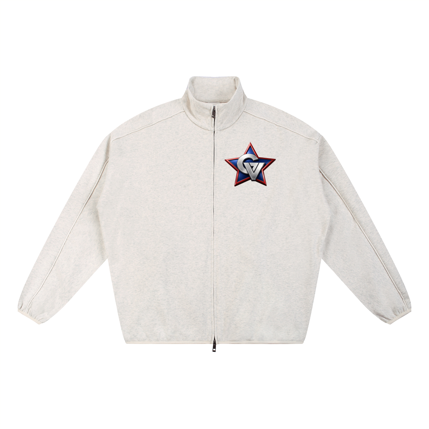 GVLL 12U Unisex Allstars Essential Heavyweight Stand Collar Jacket